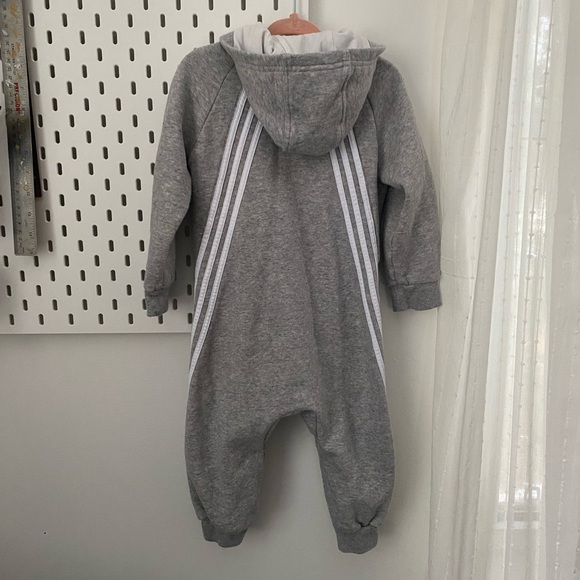 Adidas Toddler Onesie Sweatsuit 12-18m - Picture 4 of 5